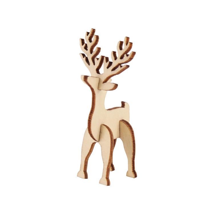 圣诞麋鹿-动物拼图