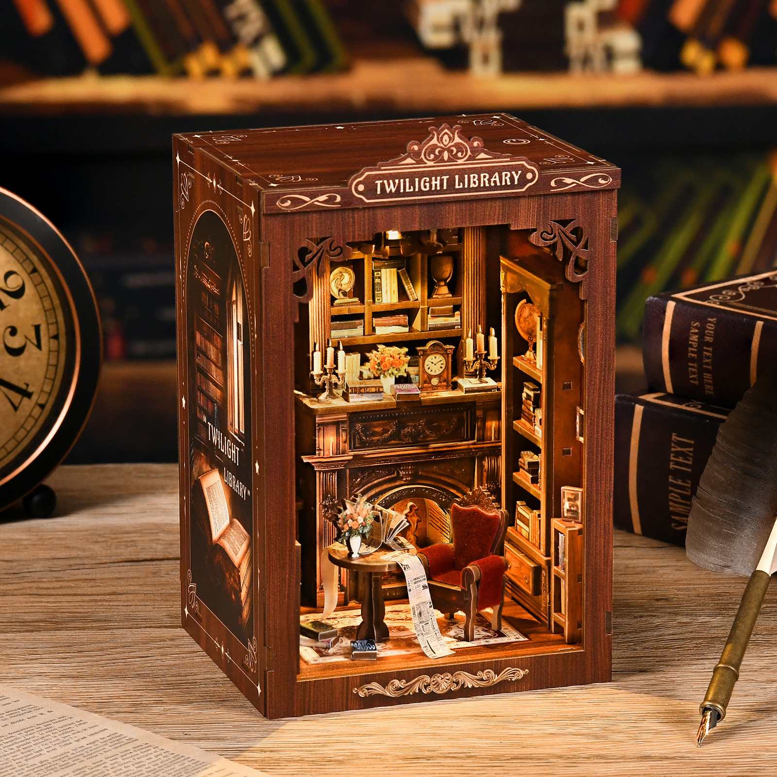 Glimmer Book Nook Diy Mini House