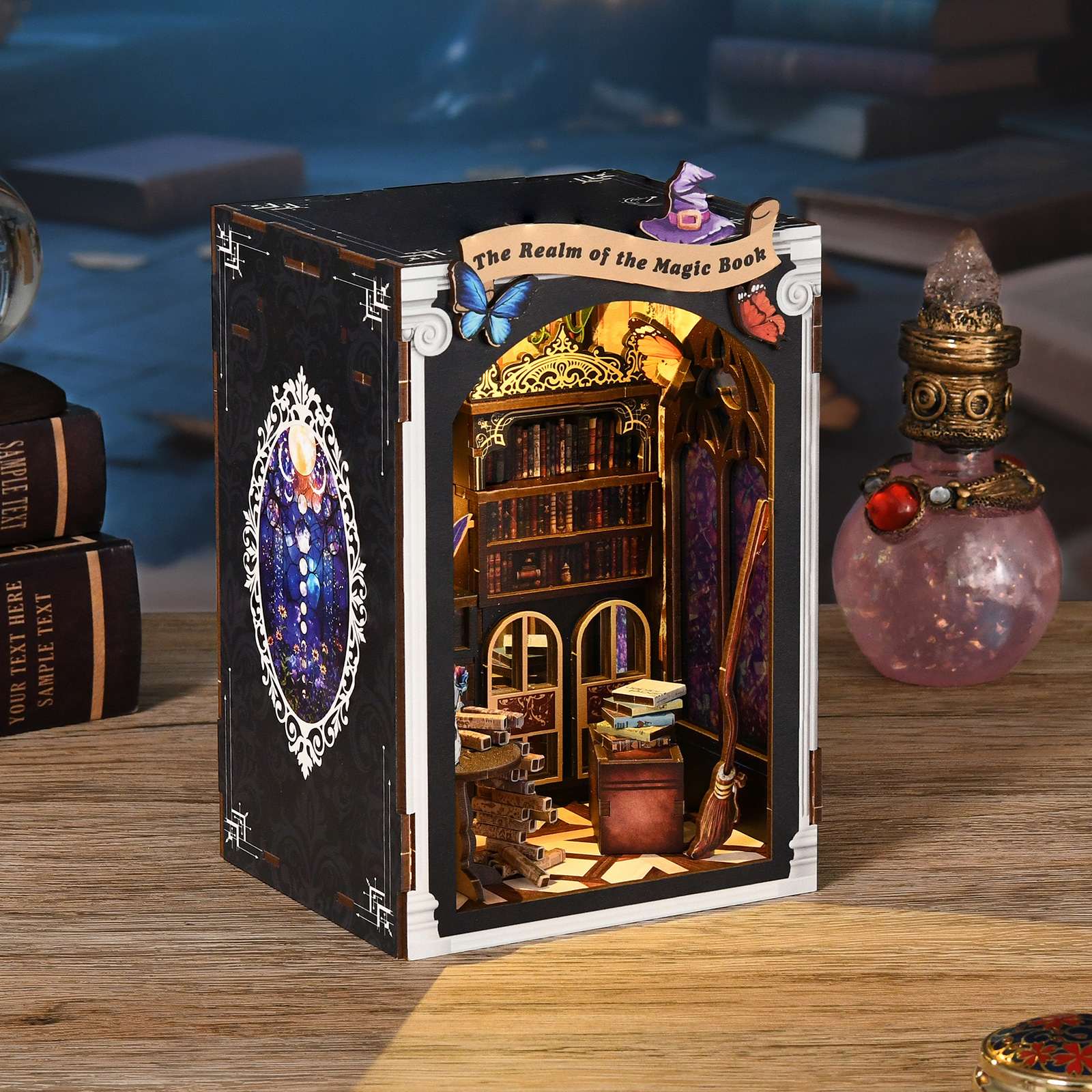 Magic Book Mirror DlY Mini House