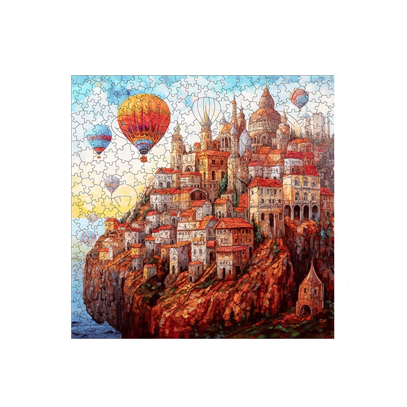 Wooden Construction Puzzle