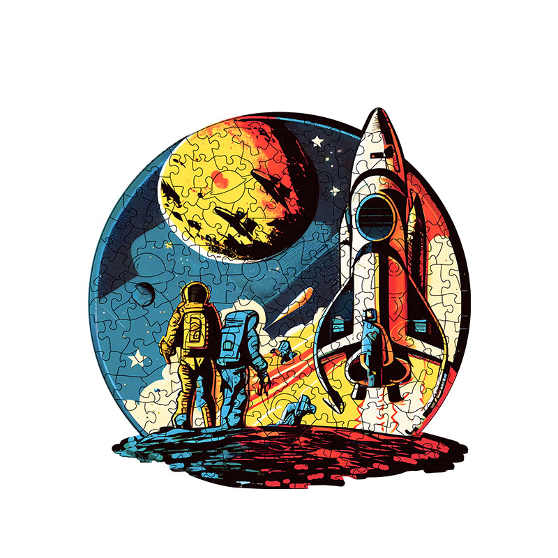 Starry Sky Wooden Puzzle