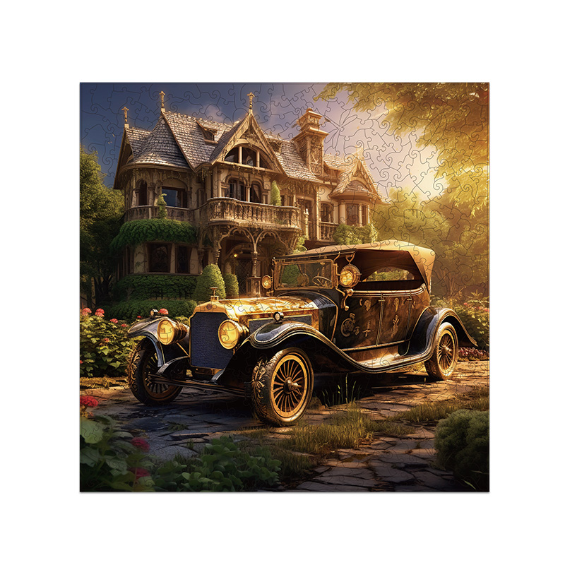 Wood 2d Puzzle Unique and Eye-Catching Product Genre Laser Cutting UV Printing Wooden Jigsaw Puzzles Game for All Ages