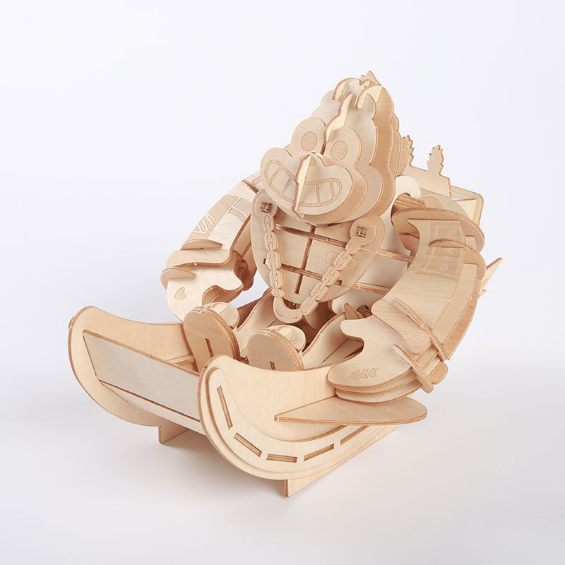 3D wooden puzzle